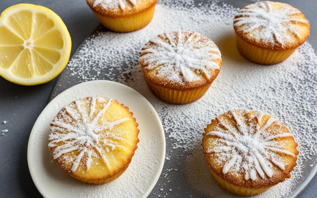 lemon drizzle fairy cakes