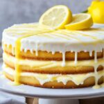 lemon drizzle sandwich cake