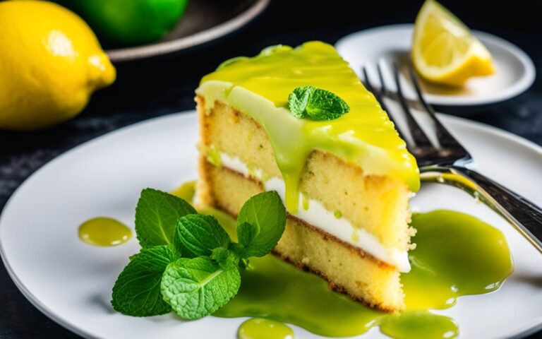 Tangy Lemon Lime Drizzle Cake Recipe for Citrus Lovers