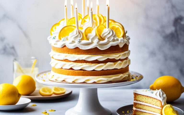 Celebratory Lemon Meringue Birthday Cake: A Show-Stopping Recipe