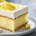 lemon poke cake rich and delish