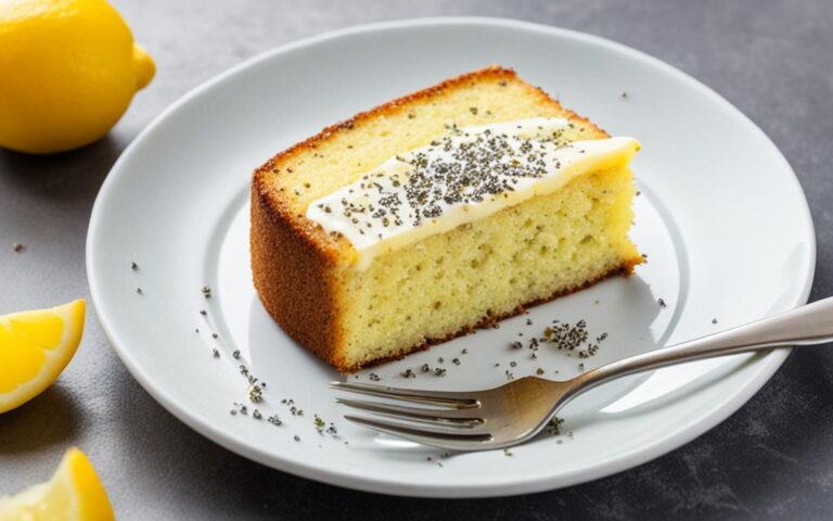 Lemon Poppy Drizzle Cake: A Tasty Combination of Flavors