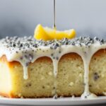 lemon poppyseed drizzle cake