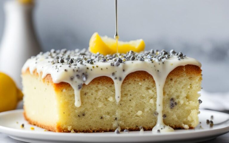 Lemon Poppyseed Drizzle Cake: Perfect for Afternoon Tea