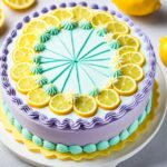 lemon slices for cake decoration
