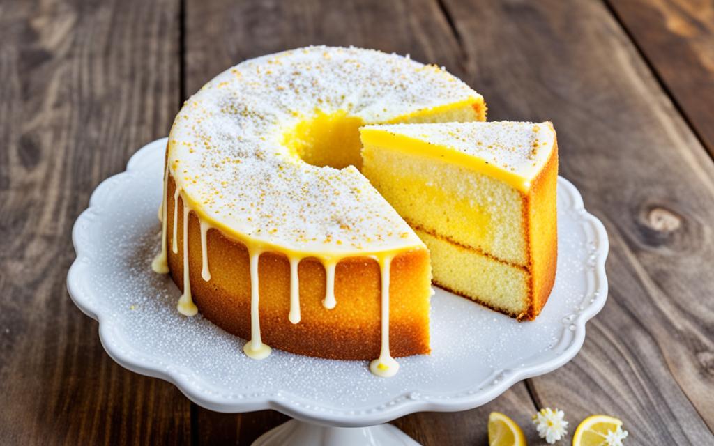 lemon syrup cake
