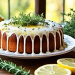 lemon thyme drizzle cake