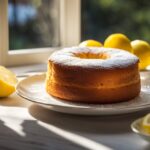 lemon victoria sponge cake