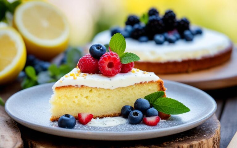 Mary Berry’s Lemon Yoghurt Cake: A Healthy Twist