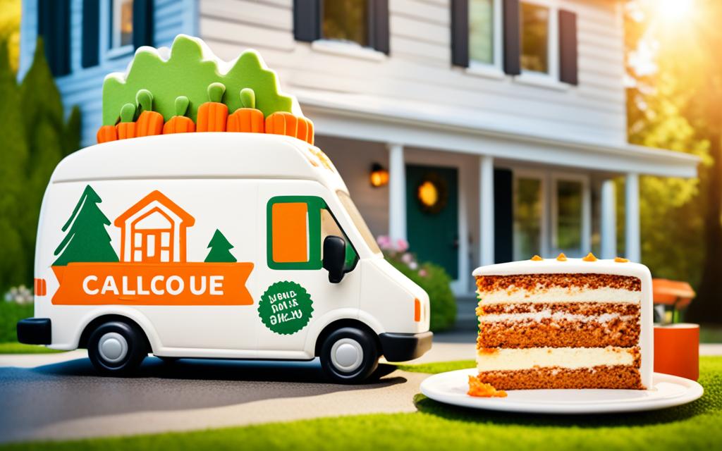 local carrot cake delivery