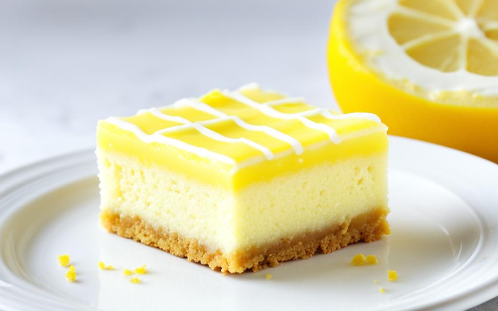 luscious lemon cake bars