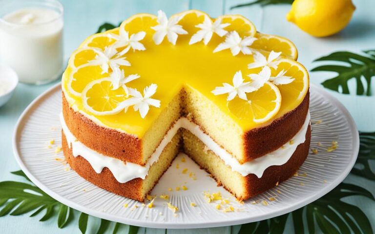Mary Berry’s Lemon and Coconut Cake: Tropical Meets Traditional