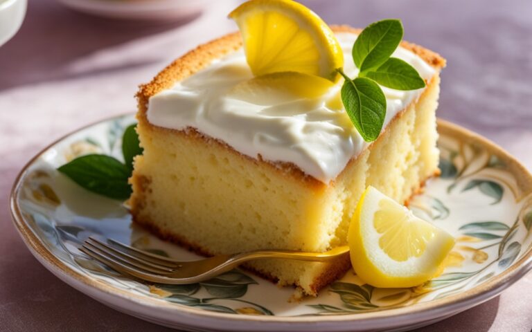 Mary Berry’s Lemon and Yoghurt Cake Recipe: Light and Delicious
