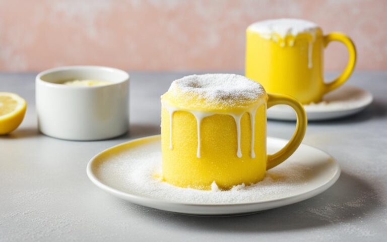 Mug Lemon Cake: A Quick and Easy Microwave Recipe