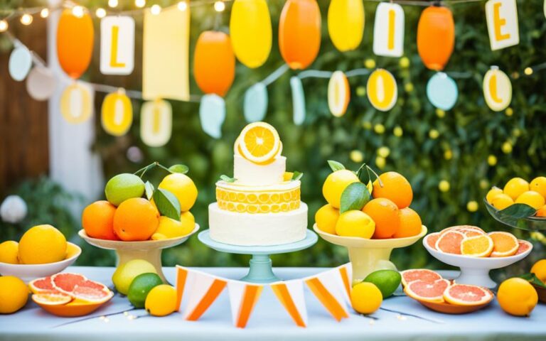 Orange and Lemon Cake Decorations: Bright and Beautiful Ideas