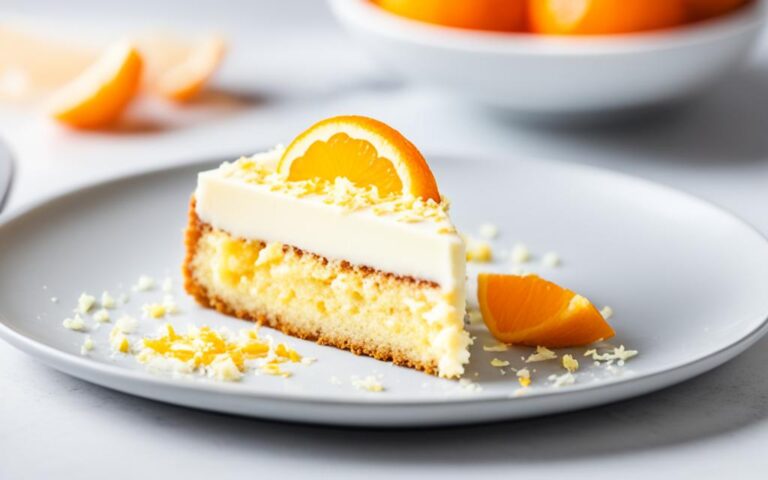 Refreshing Orange and White Chocolate Cake Recipe