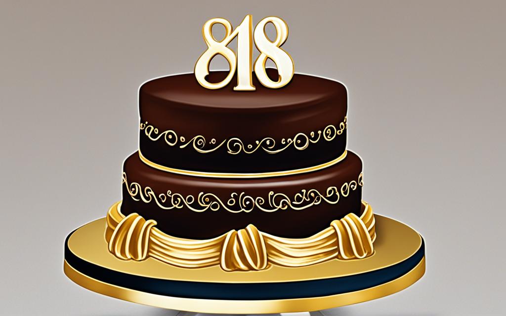 personalised 18th birthday cakes
