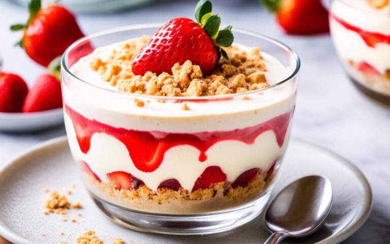 Homemade Delight: Easy Strawberry Cheesecake Pudding Recipe