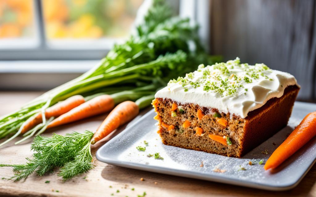 tray bake carrot cake image