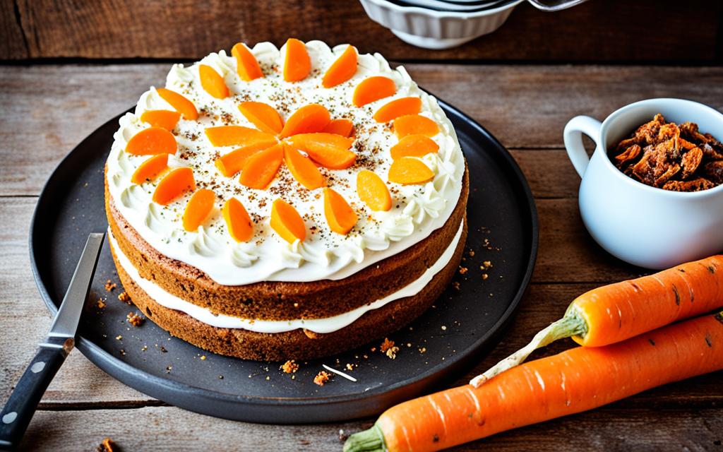 traybake carrot cake