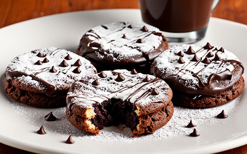 truffle brownie cookies