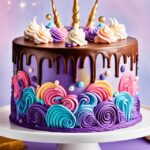unicorn chocolate cake