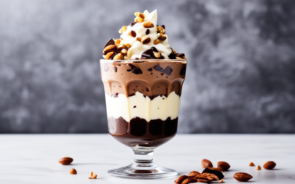 vanilla chocolate chip ice cream desserts