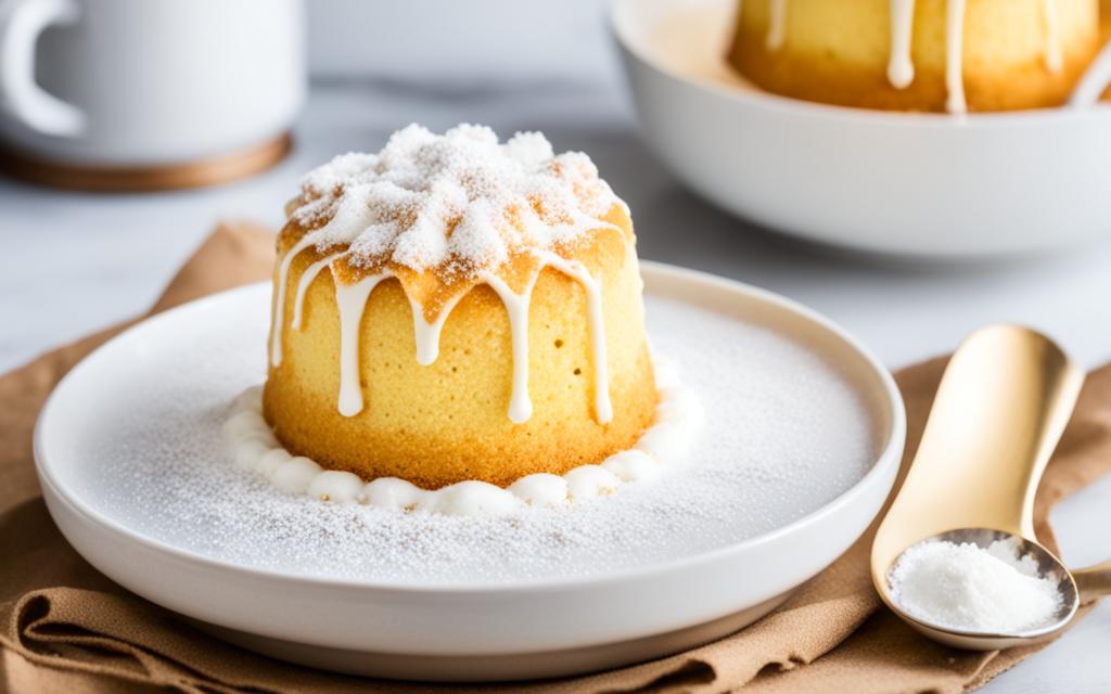 vanilla mug cake