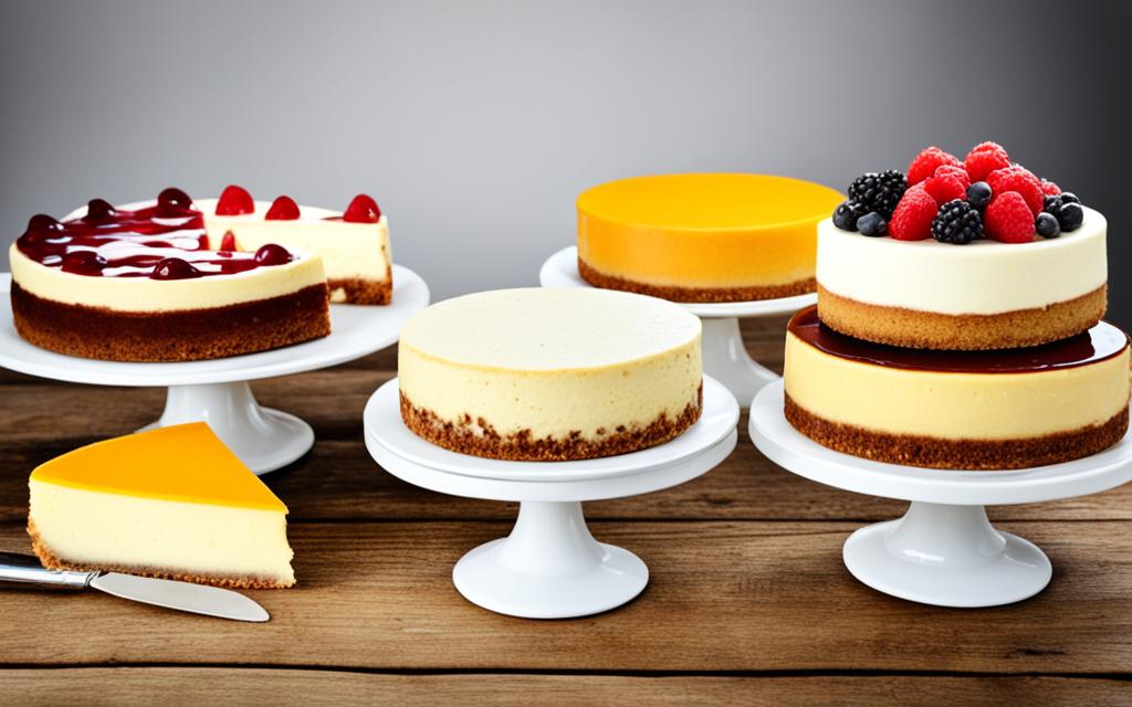 whole cheesecakes