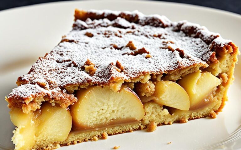 Homemade Apple Cake with Stewed Apples: A Hearty Treat