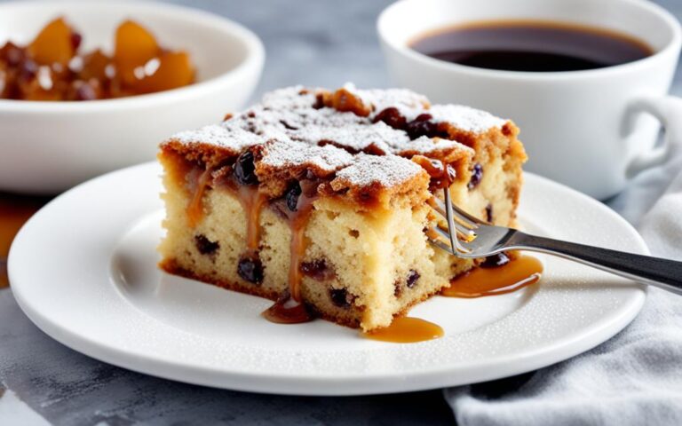 Sweet and Hearty Apple Raisin Cake: Perfect for Snacking