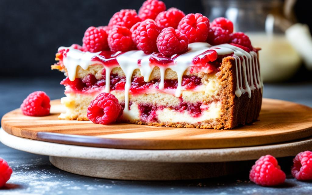 Apple Raspberry Cake