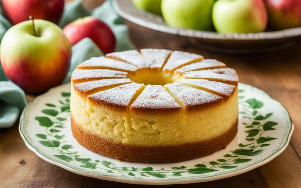 Apple Sponge Cake Recipe UK