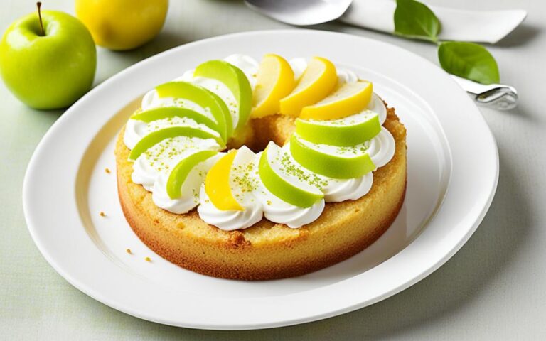 Citrus Twist: Apple and Lemon Cake for a Fresh Take