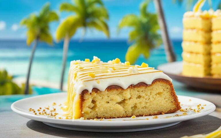Tropical Banana and Rum Cake: A Caribbean Delight