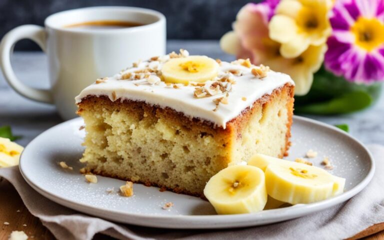 Healthy Banana and Yogurt Cake: Perfect for Breakfast