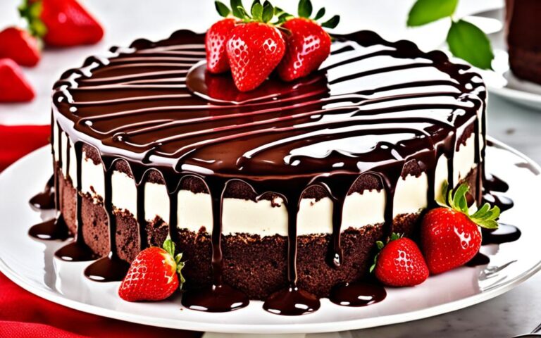Chocolate Strawberry Cake for Chocolate and Fruit Lovers