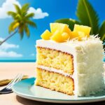 Cake Pineapple Coconut