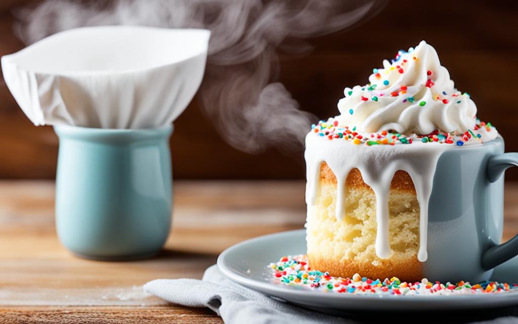 Cake in a Mug Vanilla