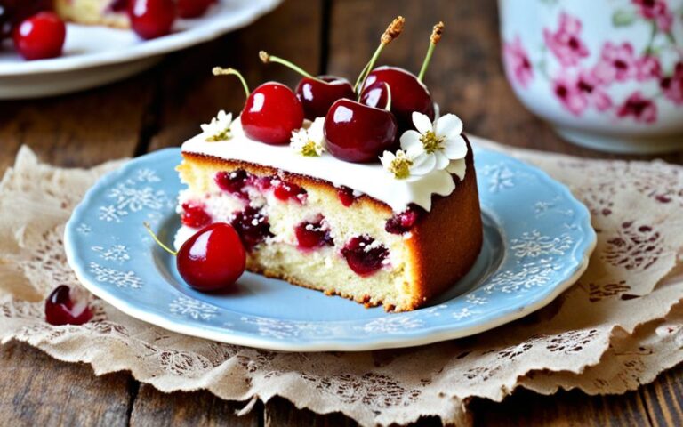 Mary Berry’s Cherry Almond Cake: A Delightful Bake