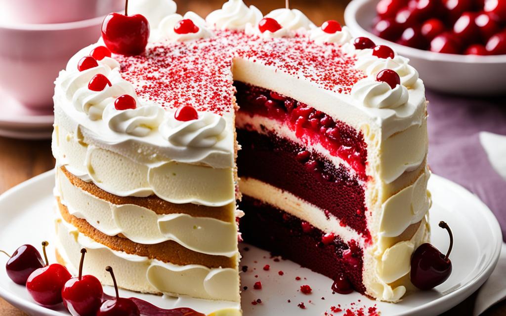 Cherry Birthday Cake