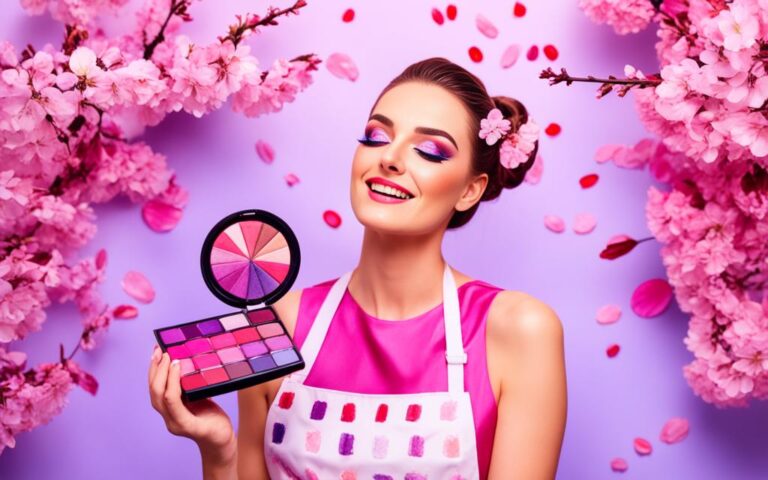 Huda Beauty’s Cherry Blossom Cake Inspired Makeup Tutorial