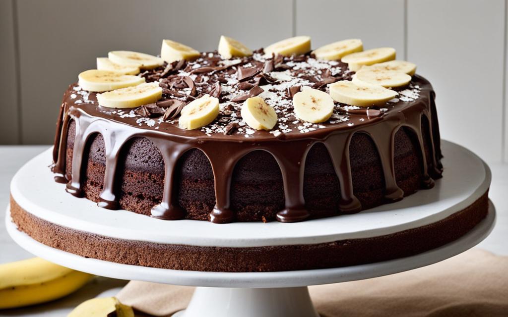 Chocolate and Banana Cake