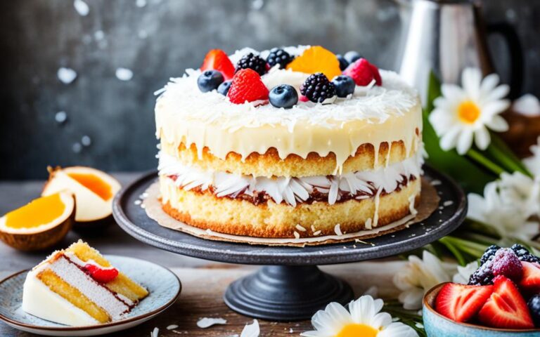 A Collection of Coconut Cake Recipes from the UK