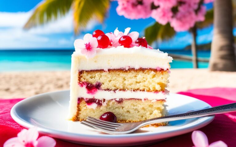Coconut Cherry Cake: A Blend of Sweet Tropical Flavors