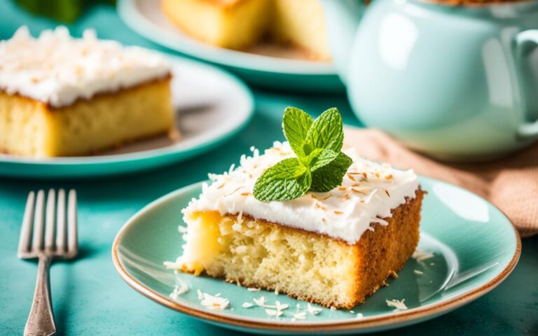 Delicious Coconut Jam Sponge Cake for Afternoon Delight