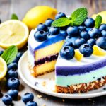 Coconut Lemon Blueberry Cake