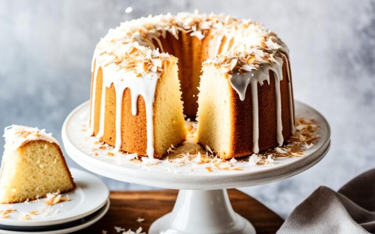 Classic Coconut Pound Cake for a Rich and Dense Treat