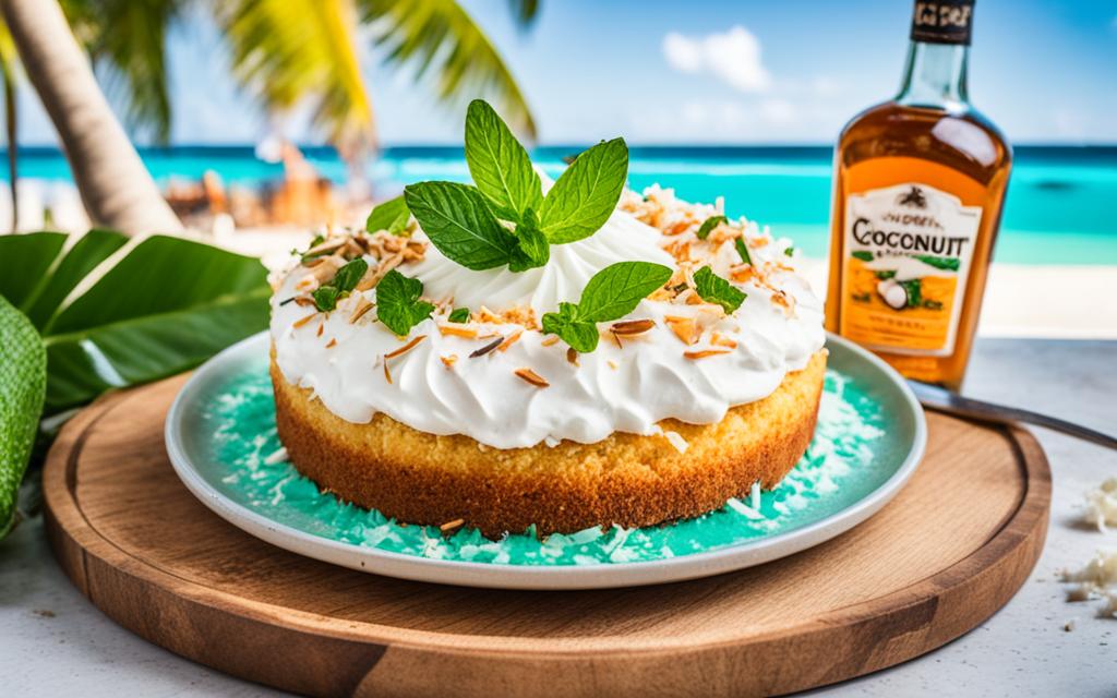 Coconut Rum Cake Recipe UK