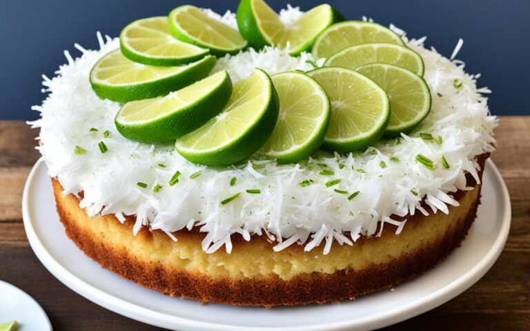 Mary Berry’s Coconut and Lime Cake: A Zesty Delight